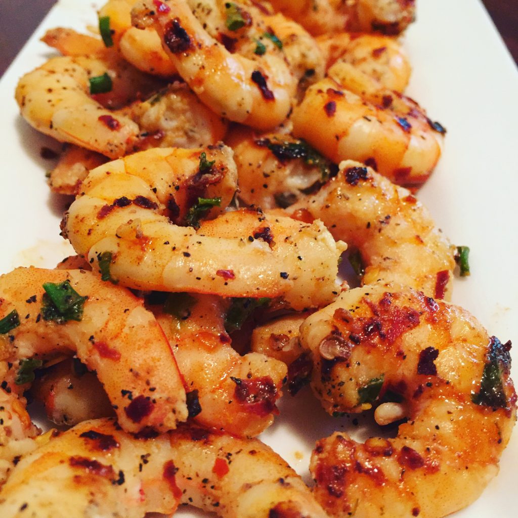 Spicy Grilled Shrimp Mrs. Island Breeze