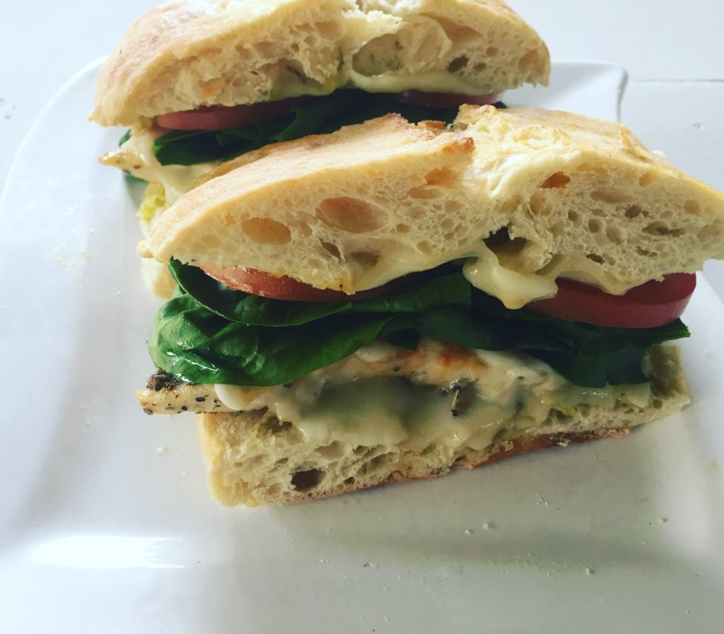 Pesto Chicken Sandwich Mrs. Island Breeze