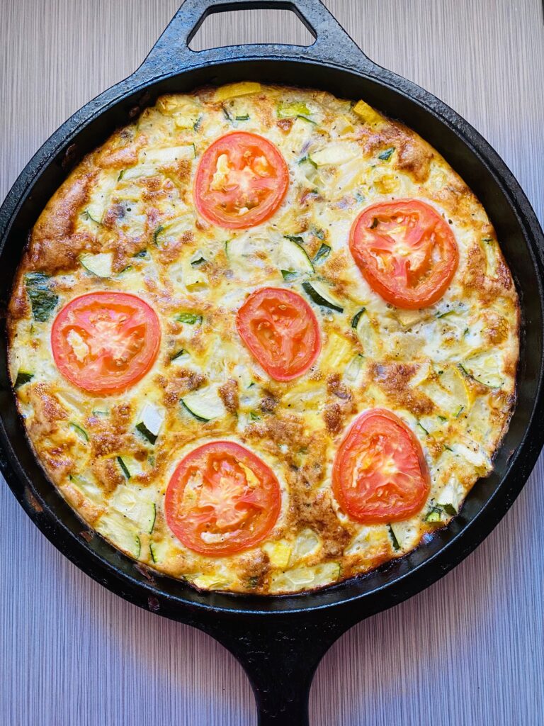 Veggie Frittata - Mrs. Island Breeze